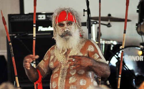 Uncle Martin Ballangarry at a Utopian Dream workshop. Uncle Martin Ballangarry at a Utopian Dream workshop.